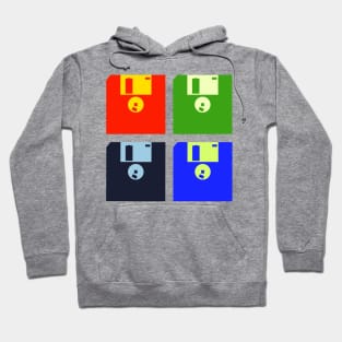 Diskette Pop Art Hoodie